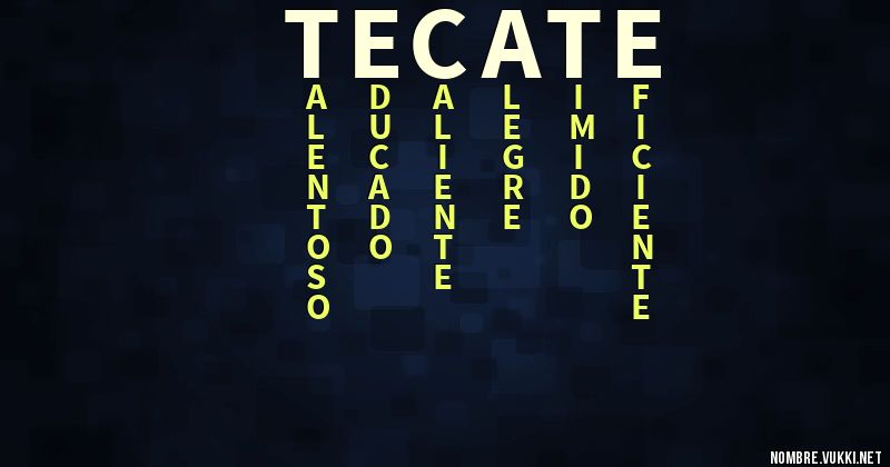 Acróstico tecate