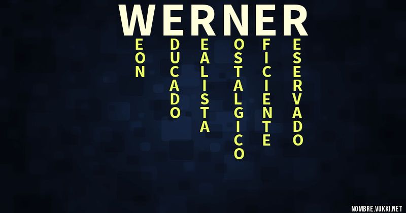 Acróstico werner