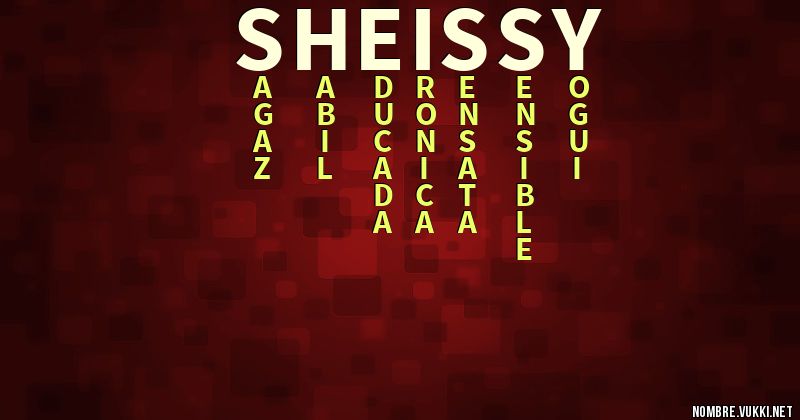 Acróstico sheissy