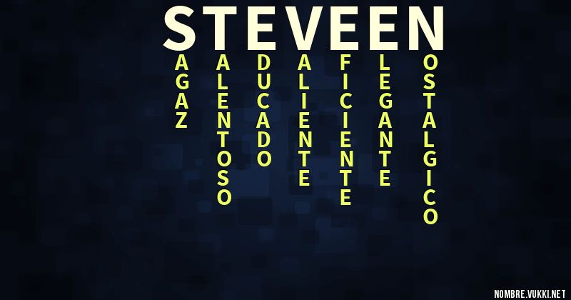 Acróstico steveen