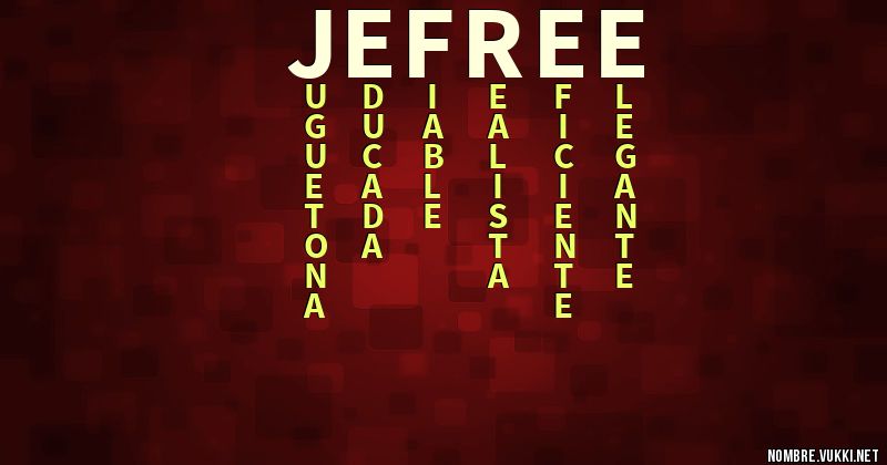 Acróstico jefree