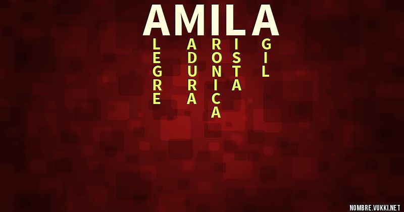 Acróstico amila