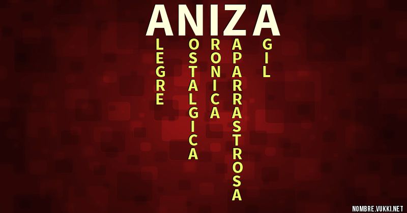 Acróstico aniza