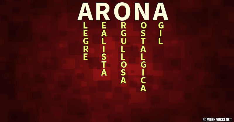 Acróstico arona