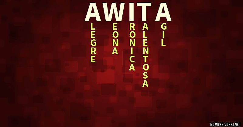 Acróstico awita