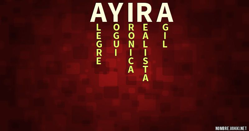 Acróstico ayira