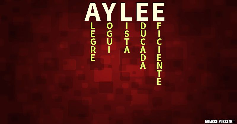 Acróstico aylee