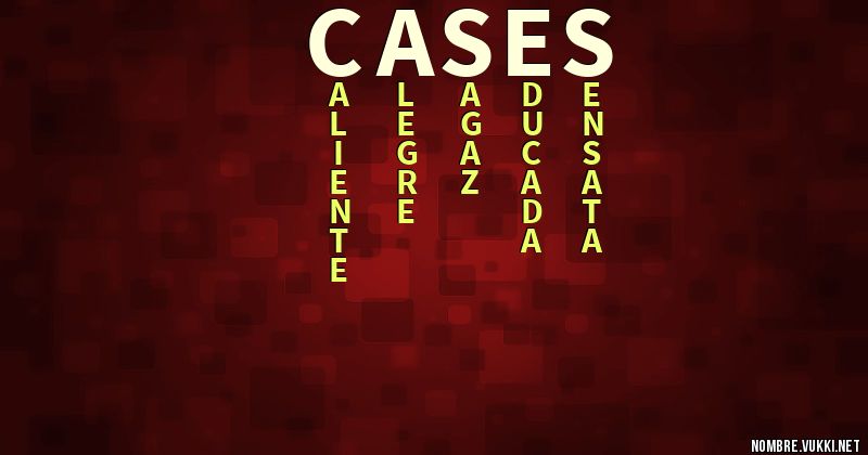 Acróstico cases