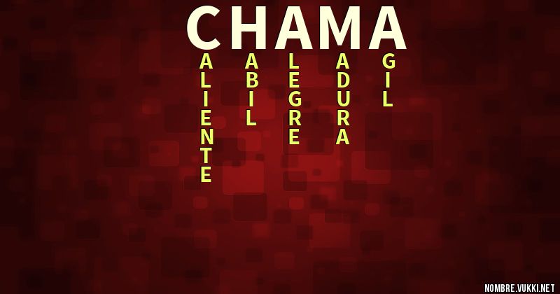 Acróstico chama