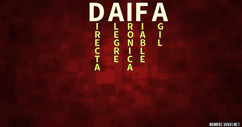 Acróstico daifa