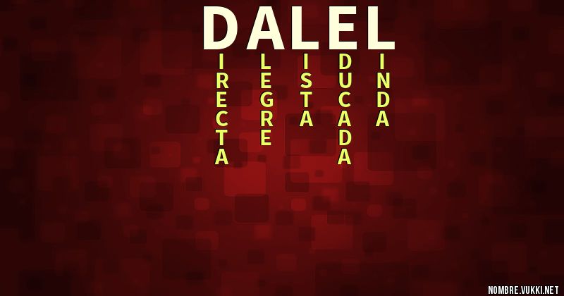 Acróstico dalel