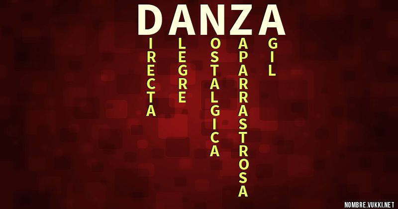 Acróstico danza