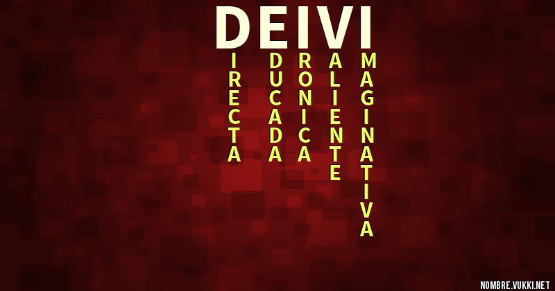 Acróstico de ivi