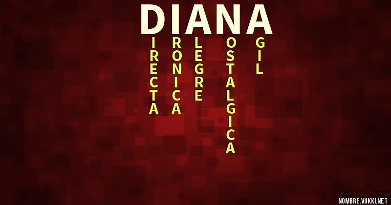 Acróstico diana🩵