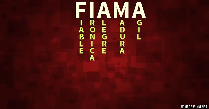 Acróstico fiama