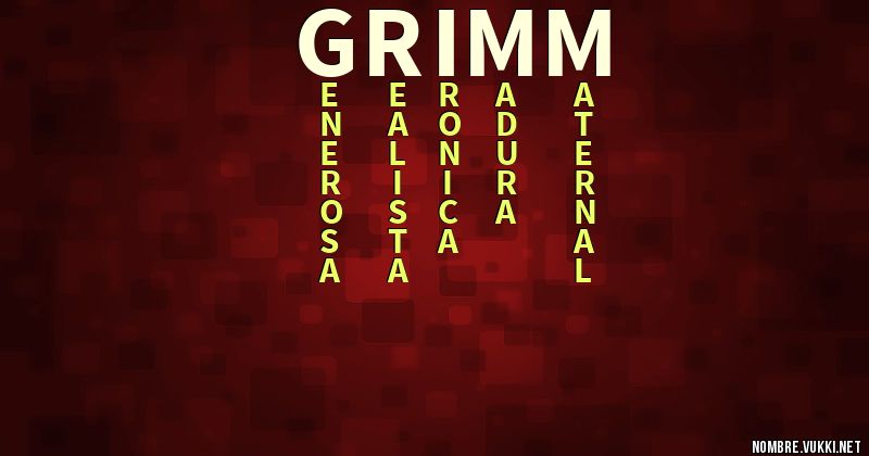 Acróstico grimm