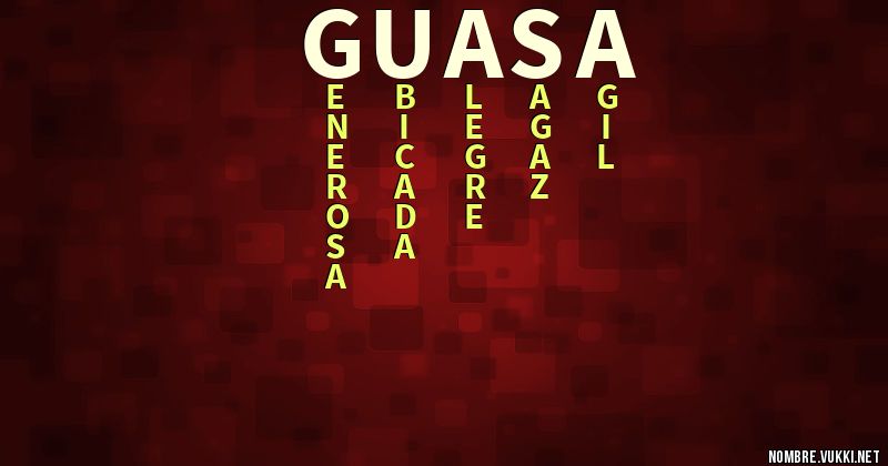 Acróstico guasa