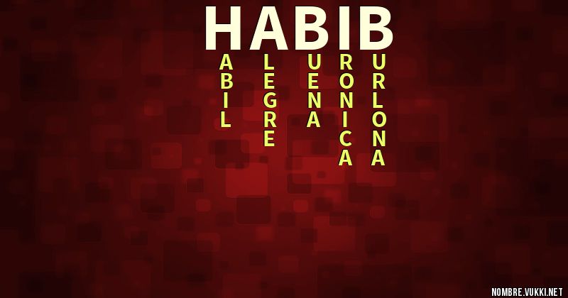 Acróstico habib