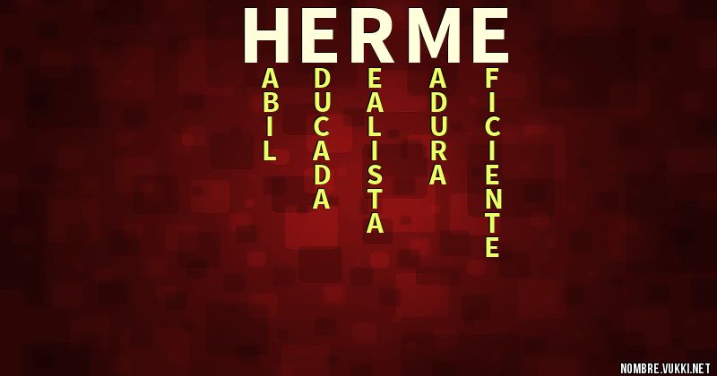 Acróstico herme