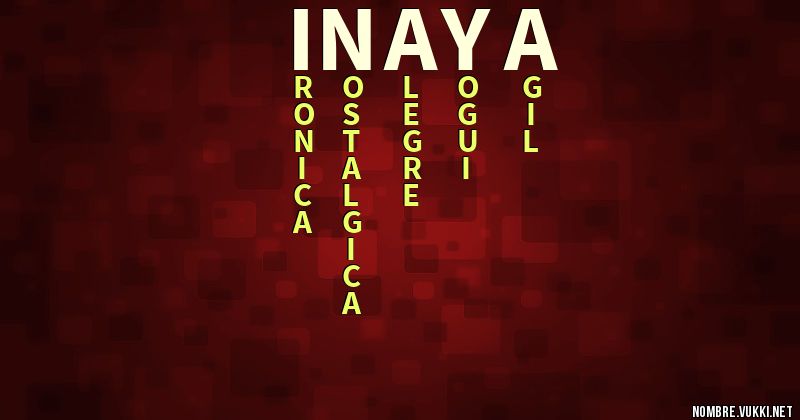 Acróstico inaya