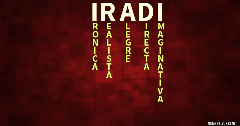 Acróstico iradi