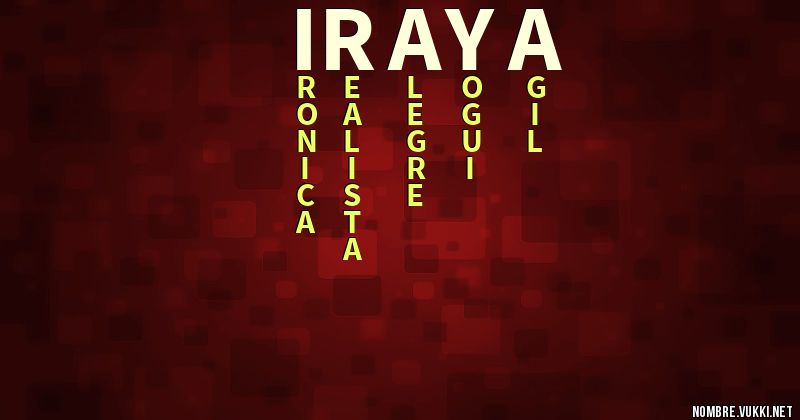 Acróstico iraya