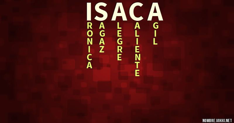 Acróstico isaca