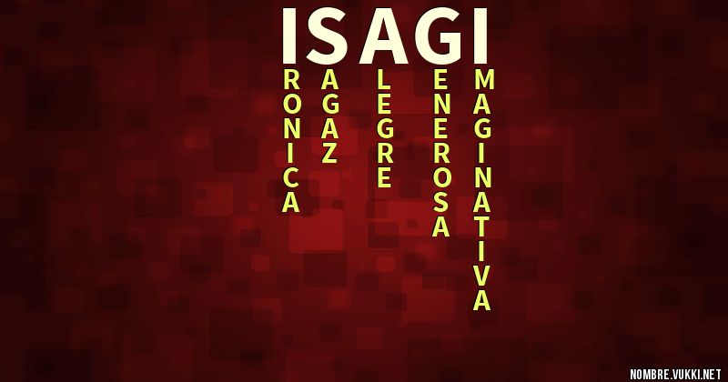 Acróstico isagi