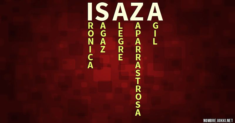 Acróstico isaza