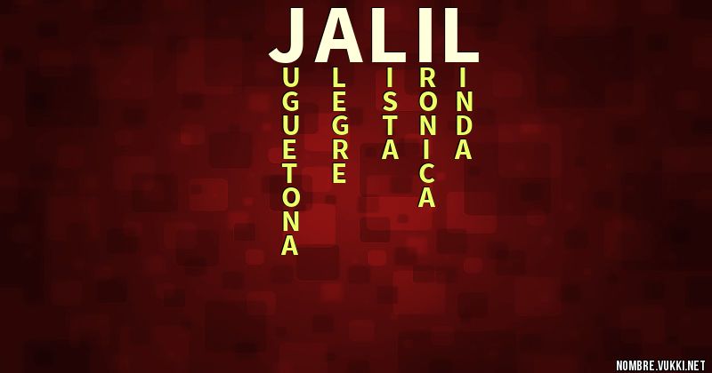 Acróstico jalil