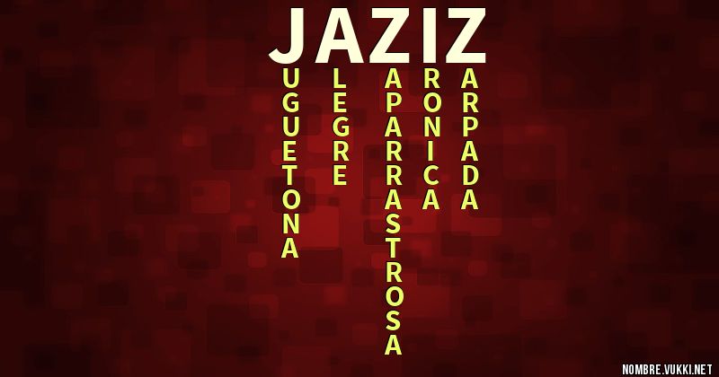 Acróstico jaziz
