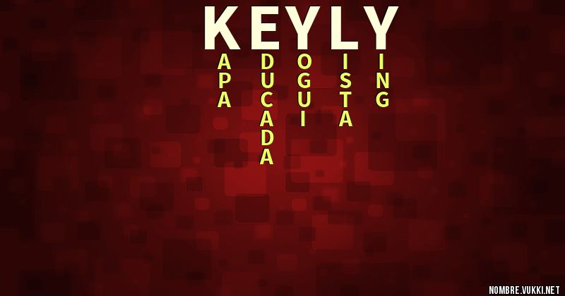 Acróstico keyly