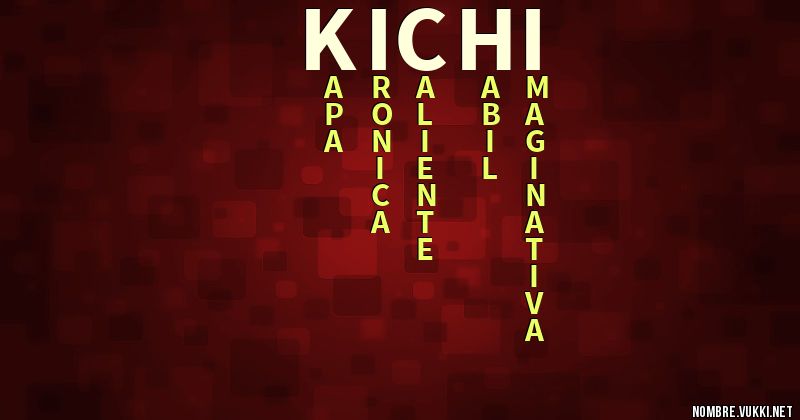 Acróstico kichi