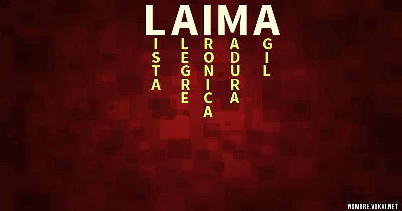 Acróstico laima