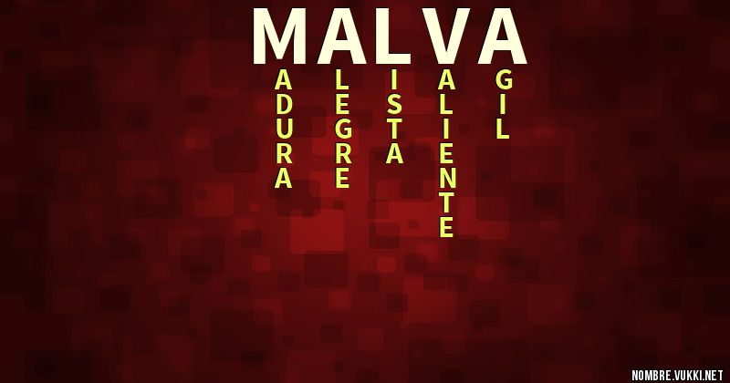 Acróstico malva