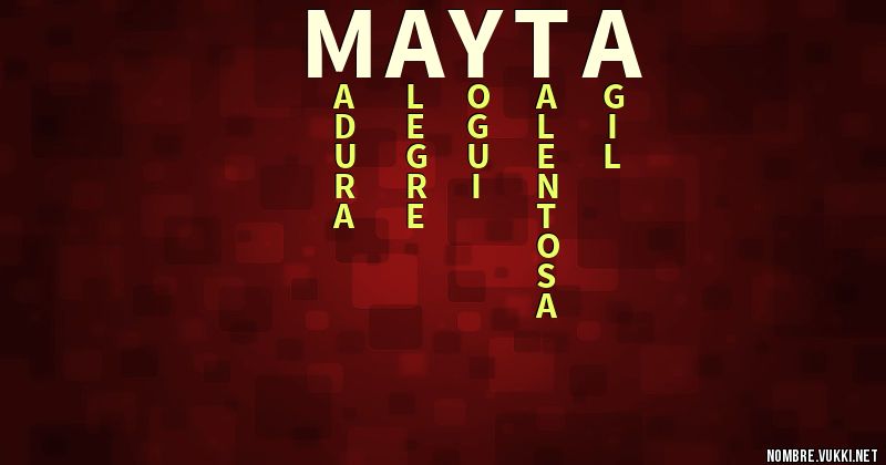 Acróstico mayta