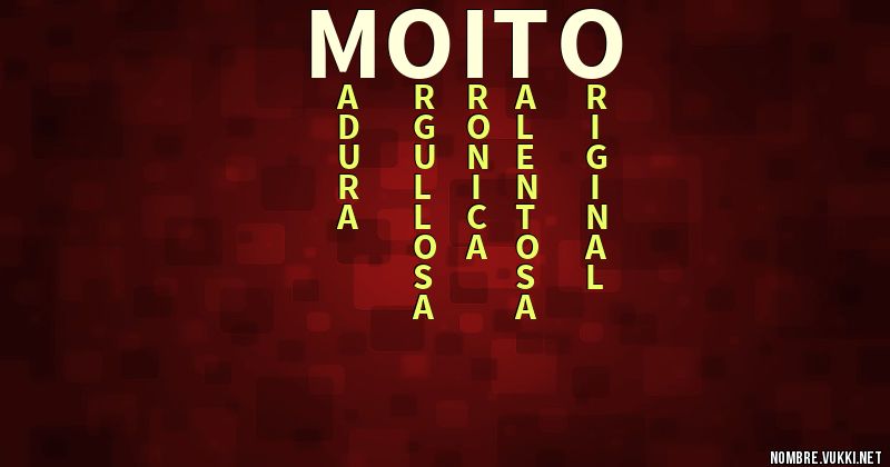 Acróstico moito