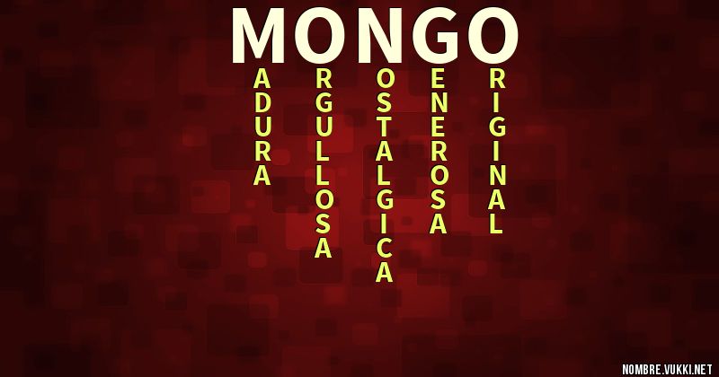 Acróstico mongo