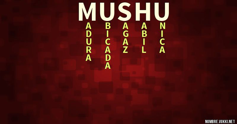 Acróstico mushu