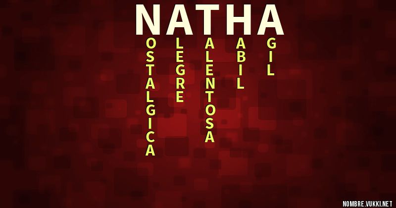 Acróstico natha