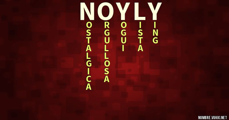 Acróstico noyly