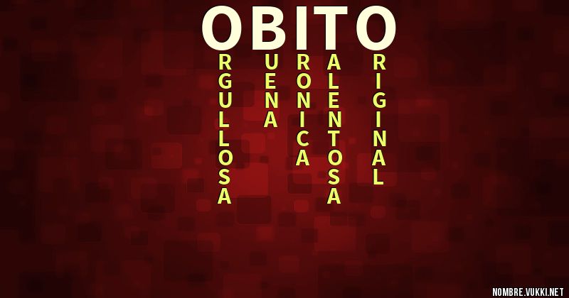Acróstico obito