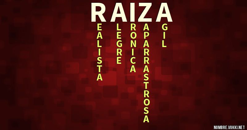 Acróstico raiza