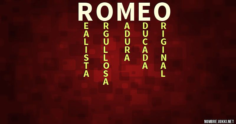 Acróstico romeo