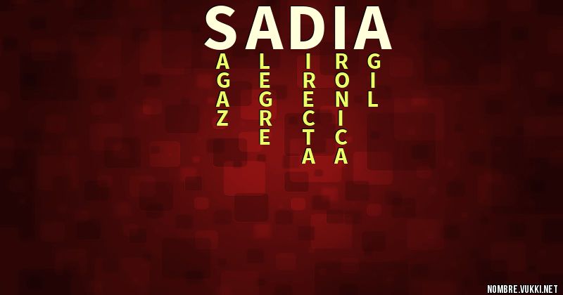 Acróstico sadia