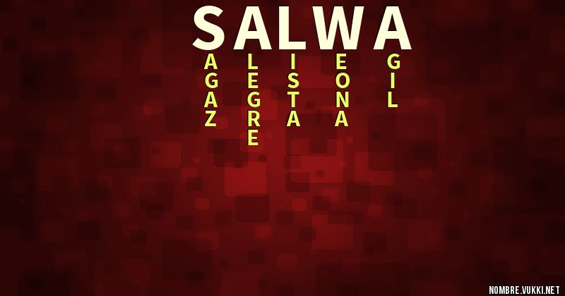 Acróstico salwa