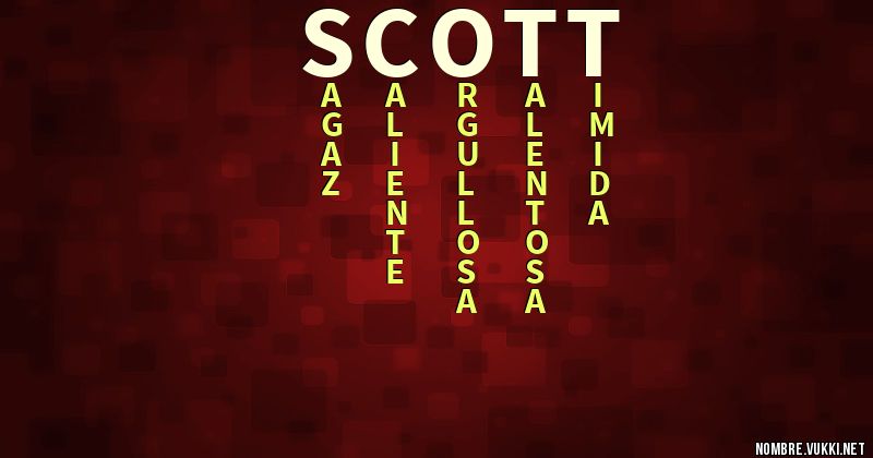 Acróstico scott