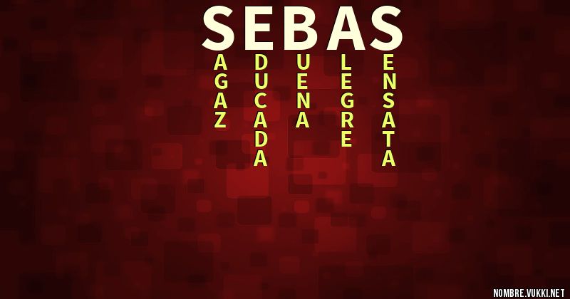 Acróstico sebas