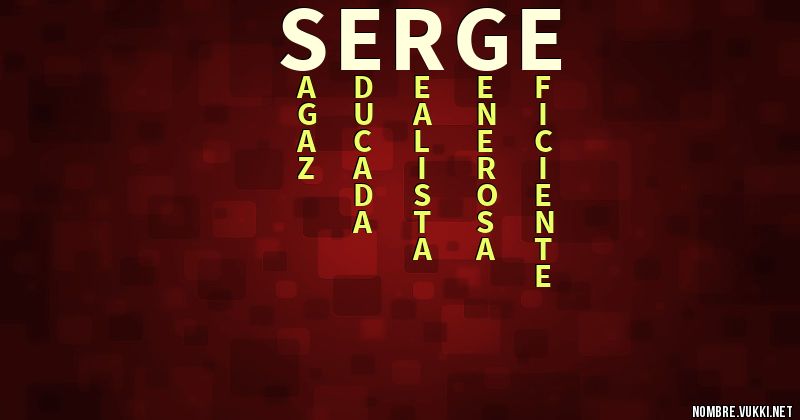 Acróstico serge