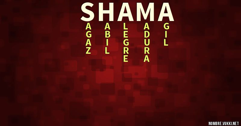 Acróstico shama